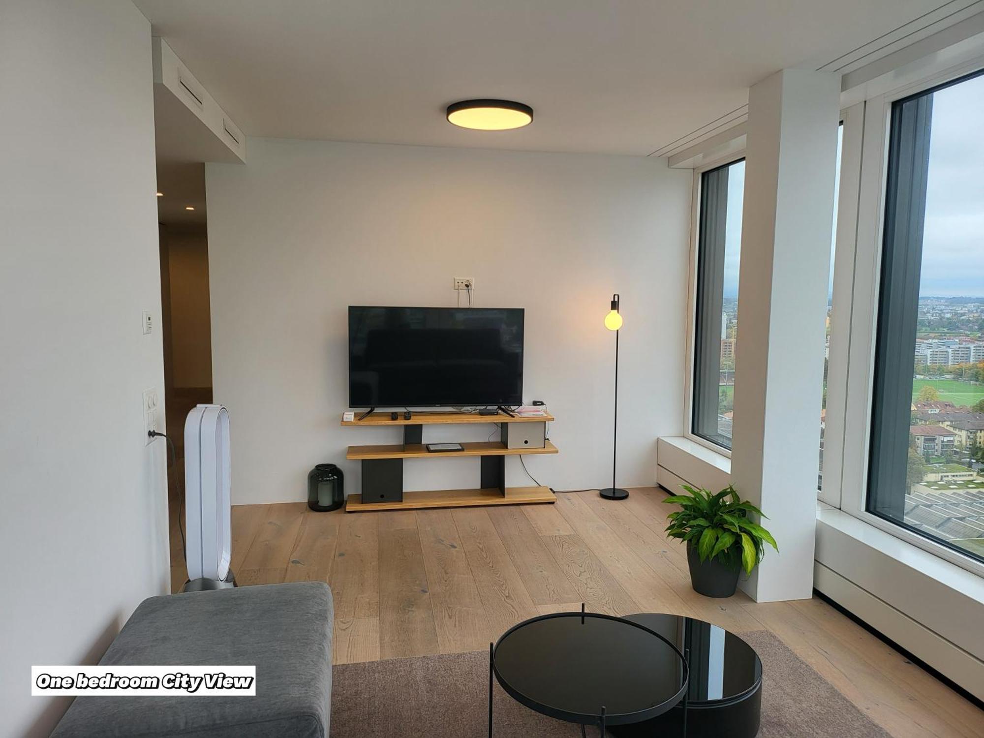 Park Tower City View Apartments Zug Exteriör bild