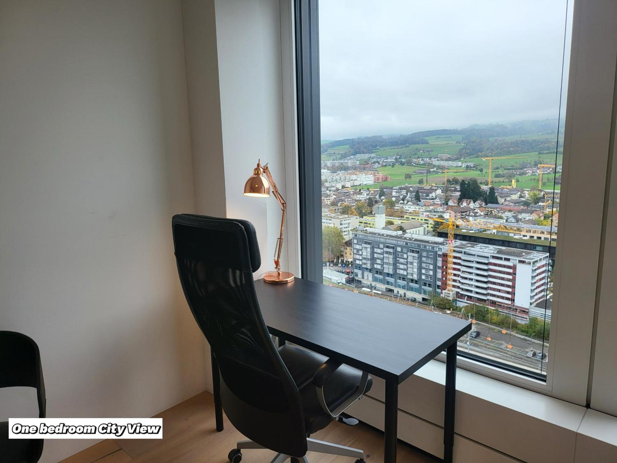Park Tower City View Apartments Zug Exteriör bild