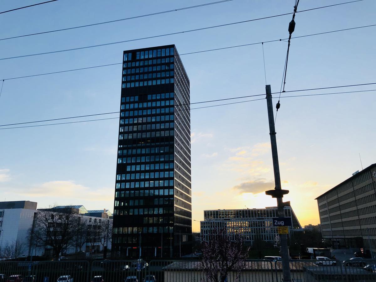 Park Tower City View Apartments Zug Exteriör bild
