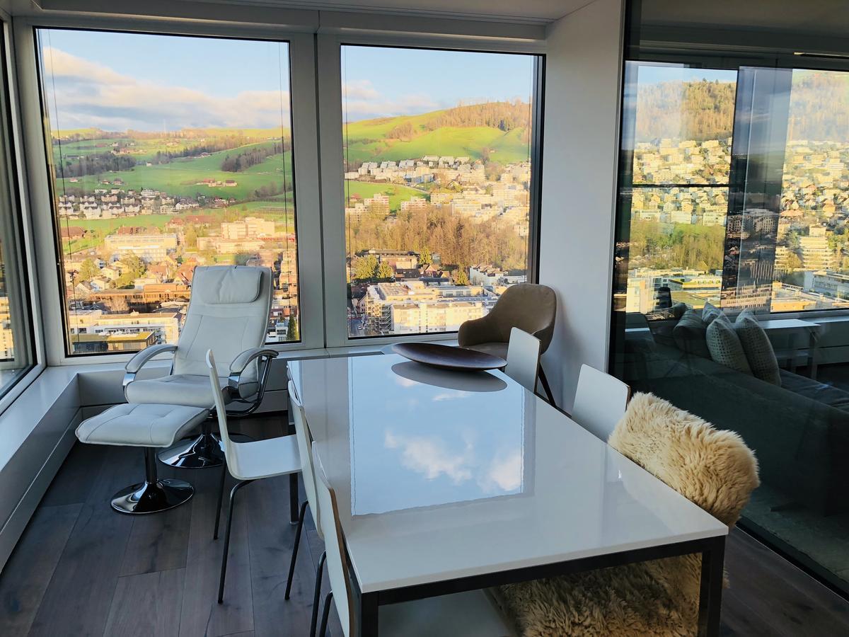 Park Tower City View Apartments Zug Exteriör bild