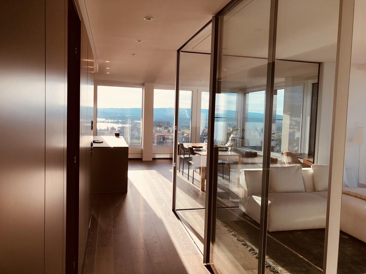 Park Tower City View Apartments Zug Exteriör bild