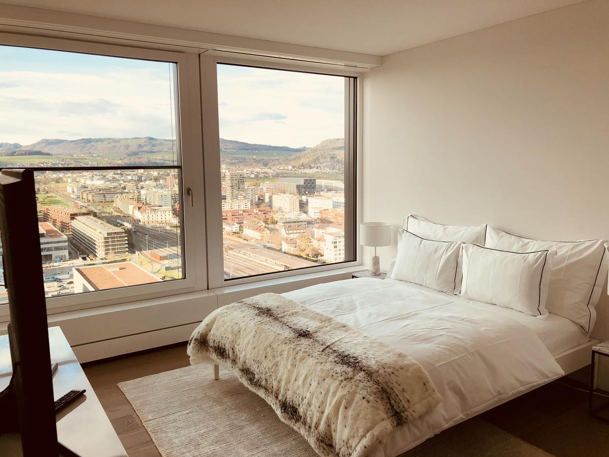 Park Tower City View Apartments Zug Exteriör bild